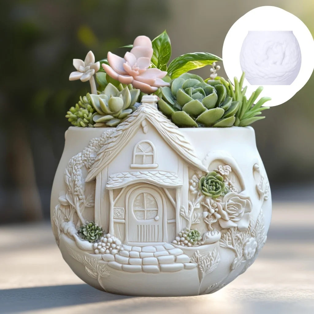 Plant Pot Resin Mold