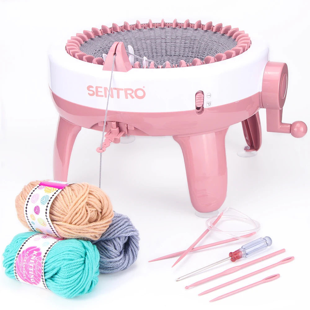Sentro 40-Needle Knitting Machine – DIY Hand Knitting Kit