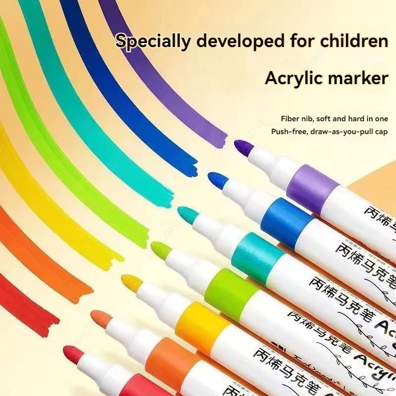 12–80 Color Acrylic Paint Marker Set