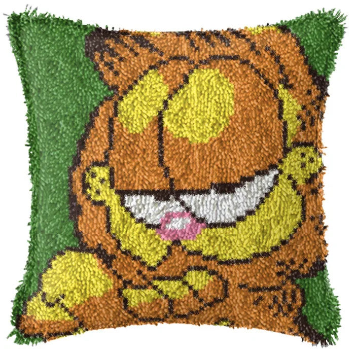 Cats Latch Hook Kit – DIY Carpet, Pillow & Cushion Craft Set