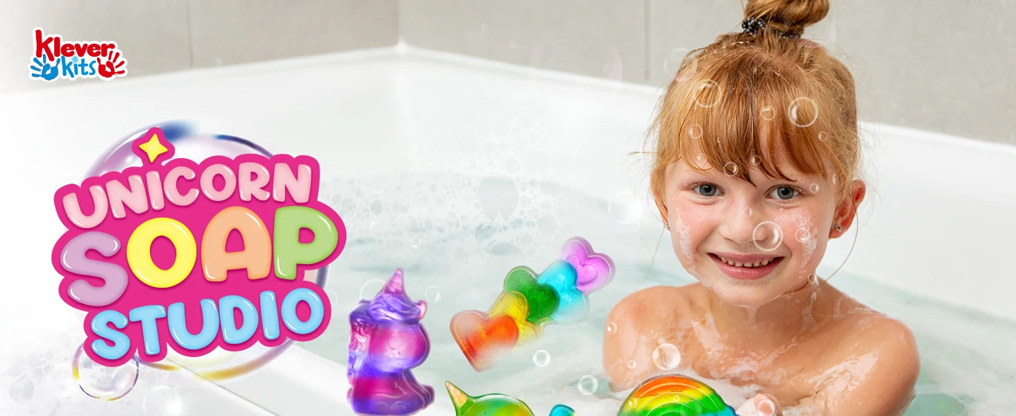 JOYFY Unicorn Soap Making Kit – DIY STEM Craft for Kids & Teens