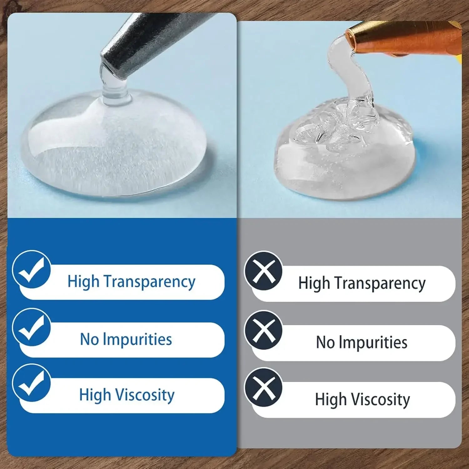 Strong Adhesive Hot Glue Sticks – Transparent