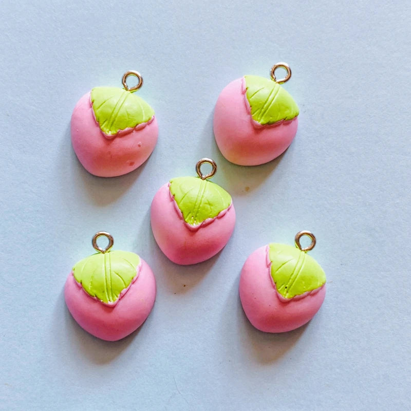 Cat Bread Flower Resin Charms – 10PCS DIY Pendants for Jewelry & Crafts