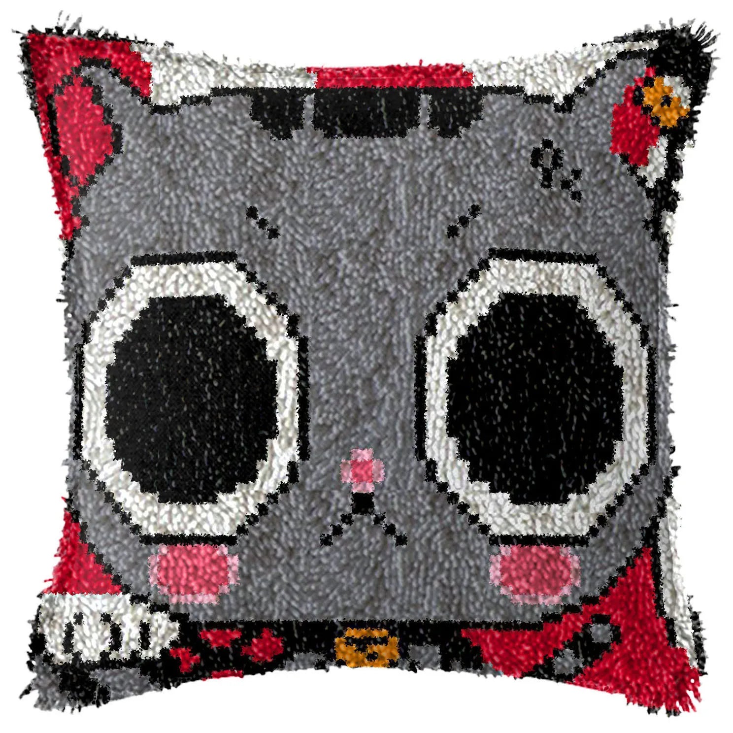 Cats Latch Hook Kit – DIY Carpet, Pillow & Cushion Craft Set