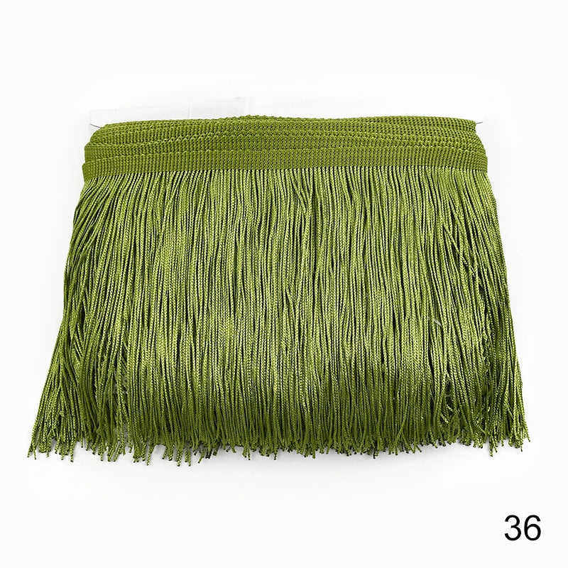 Tassel Fringe Trim – 30cm Decorative Lace Ribbon for Sewing & DIY Crafts (5/10M)