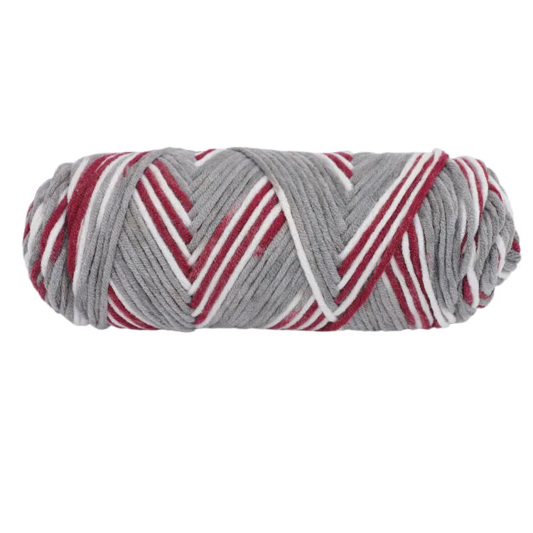100g Milk Cotton Yarn – Soft Acrylic Rainbow Yarn for Knitting & Crochet