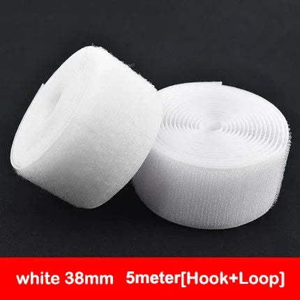 Hook & Loop Sewing Fastener Tape – Non-Adhesive Nylon (5M/Pair, 16–150mm)