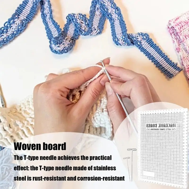 Macrame Board with T Pins Kit