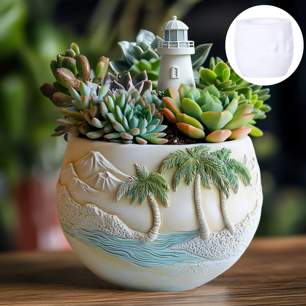 Plant Pot Resin Mold