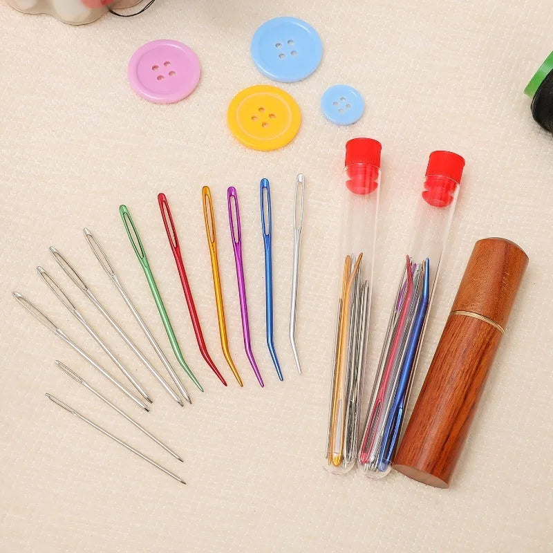Large Eye Sewing Needles Kit