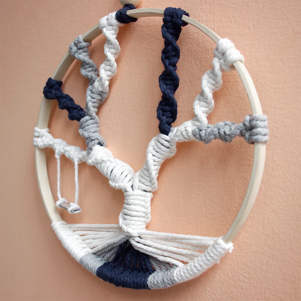 Bohemian Life Tree Wall Hanging DIY Weaving Kit