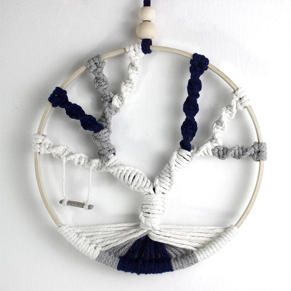 Bohemian Life Tree Wall Hanging DIY Weaving Kit