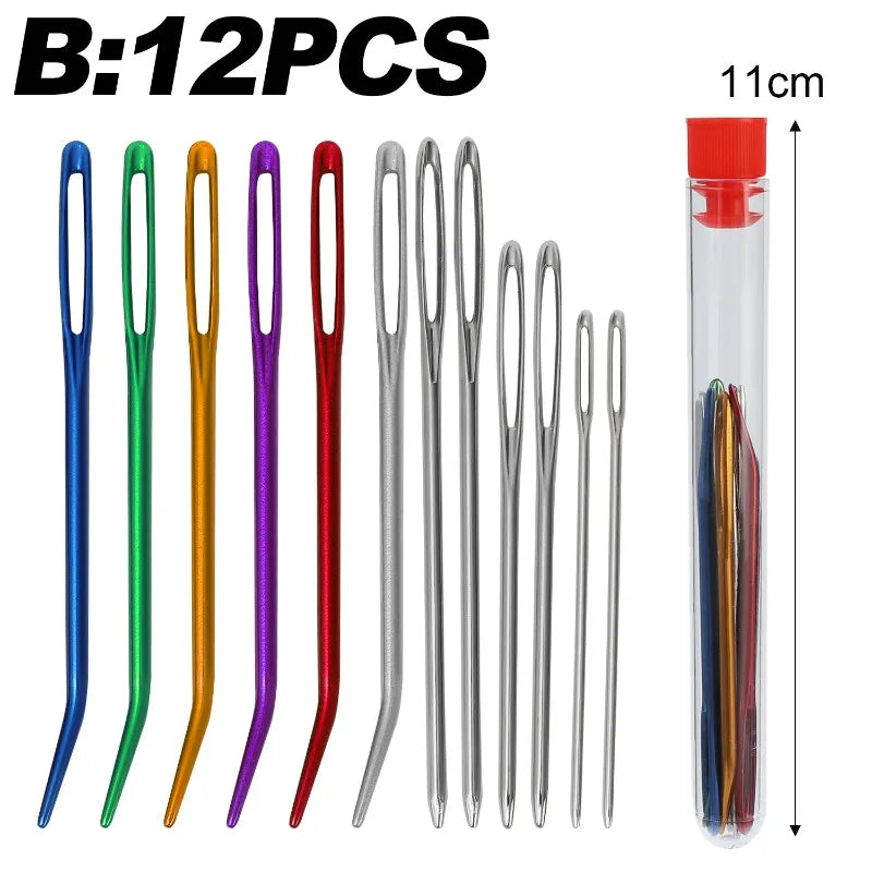 Large Eye Sewing Needles Kit