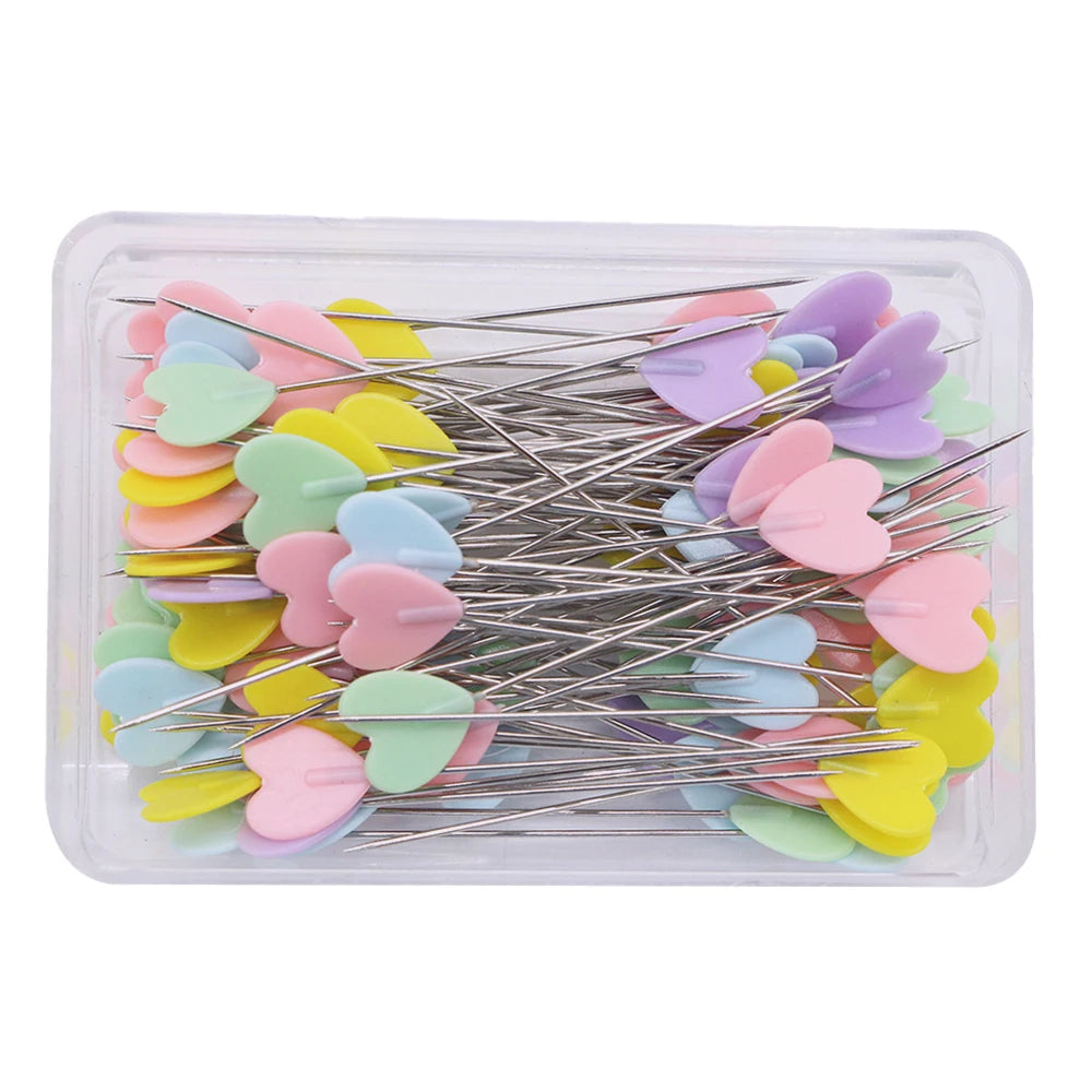100pcs Dressmaking & Embroidery Pins – Quilting & Sewing Tools