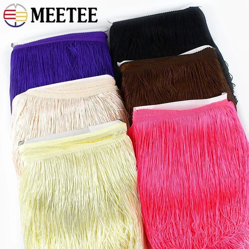 Tassel Fringe Trim – 30cm Decorative Lace Ribbon for Sewing & DIY Crafts (5/10M)
