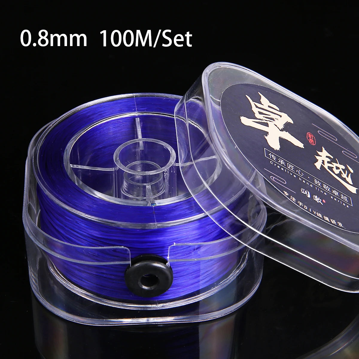 0.8mm Elastic Crystal Beading Cord – 100m Roll