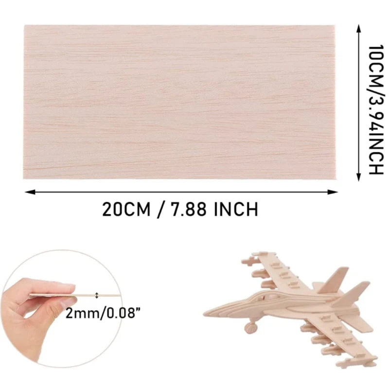 5/10pcs Balsa Wood Sheets