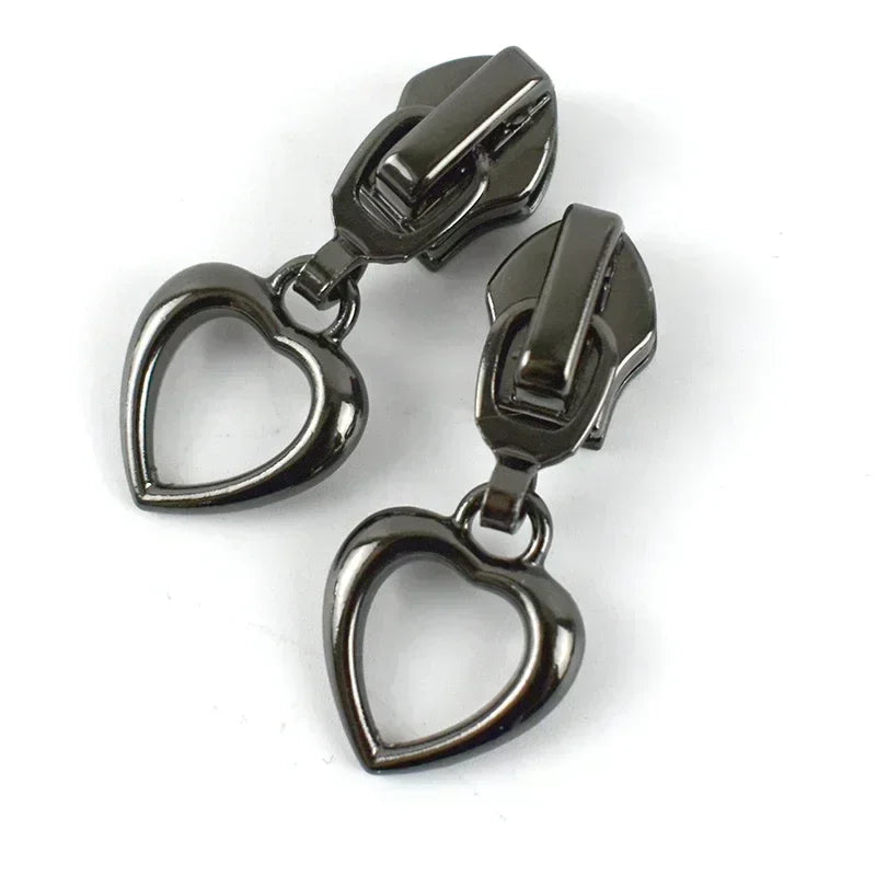 #5 Nylon Zipper Sliders – Replacement Pullers for Bags, Jackets & Sewing Repair (10/30PCS)