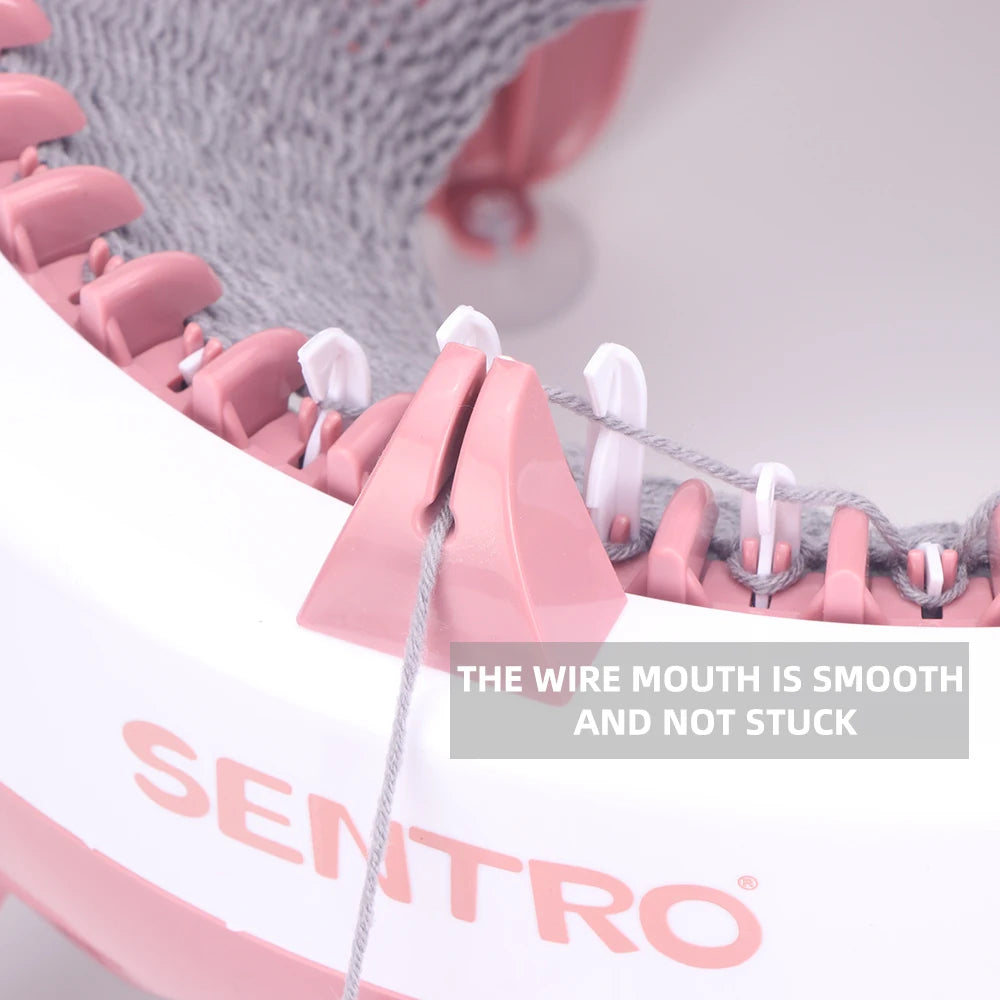 Sentro 40-Needle Knitting Machine – DIY Hand Knitting Kit