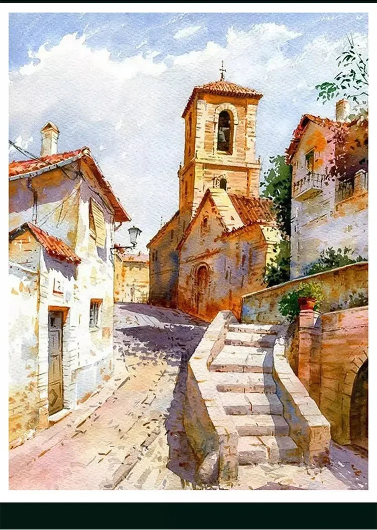 100% Cotton Watercolor Paper Pad – 20 Sheets, 200gsm/300gsm