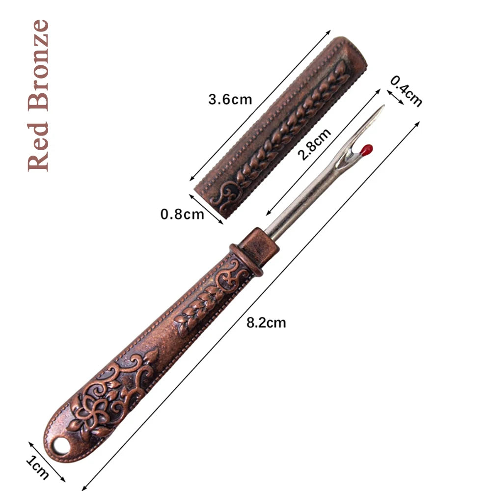 Vintage Thread Cutter & Seam Ripper – Multifunctional Sewing Tool