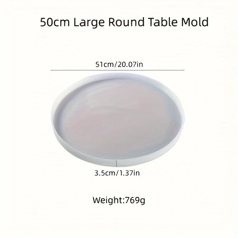 Epoxy Resin Table Tool Set – Round Molds, Table Legs & Screw Kit