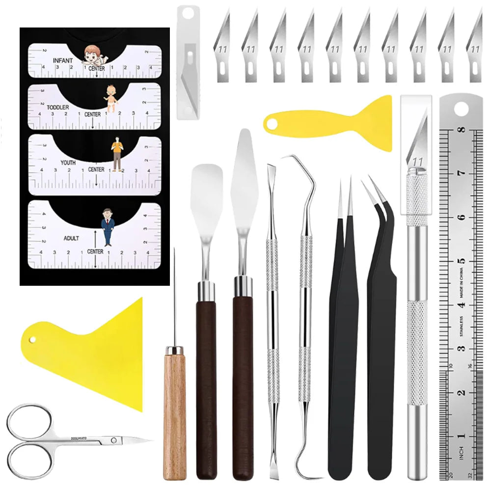 Craft Vinyl Weeding Tool Set – DIY Handmade Tools for Scrapbooking & Lettering