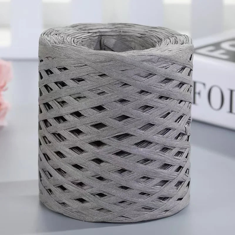 Natural Raffia Straw Yarn