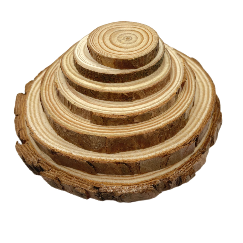 Natural Pine Wood Slices – DIY Craft & Wedding Decor