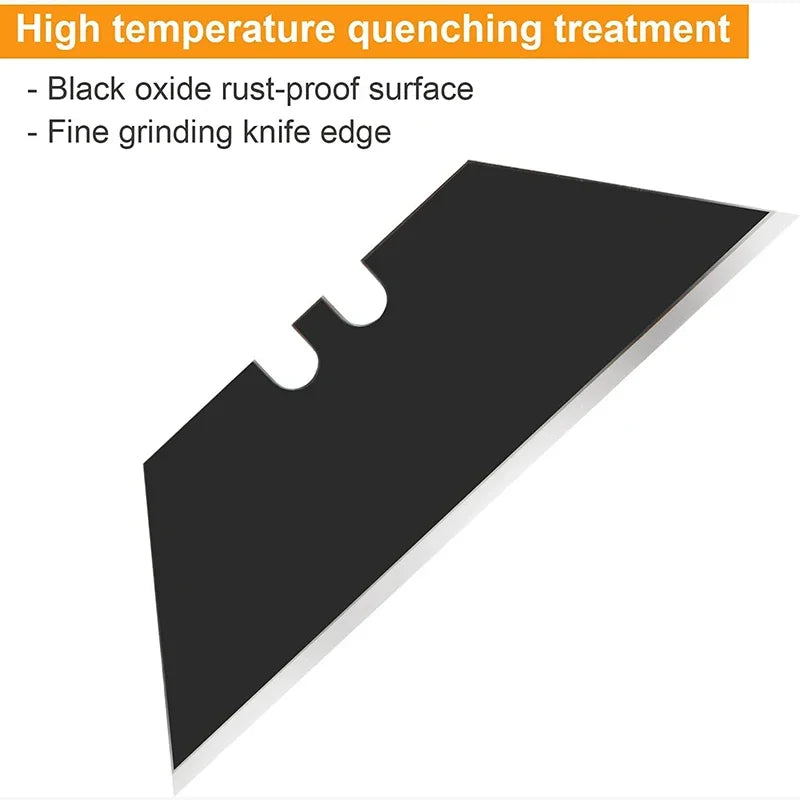 10/30/50Pcs Trapezoid Utility Knife Blades Set