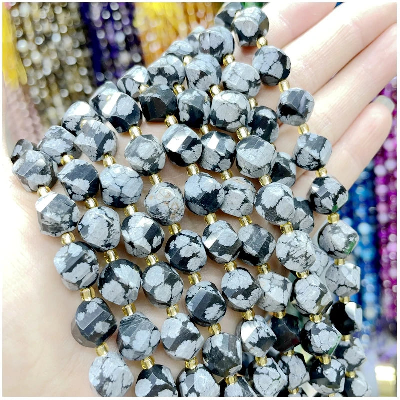 Natural Amethyst, Tiger Eye & Agate S-Shaped Gemstone Beads – DIY Jewelry Supplies