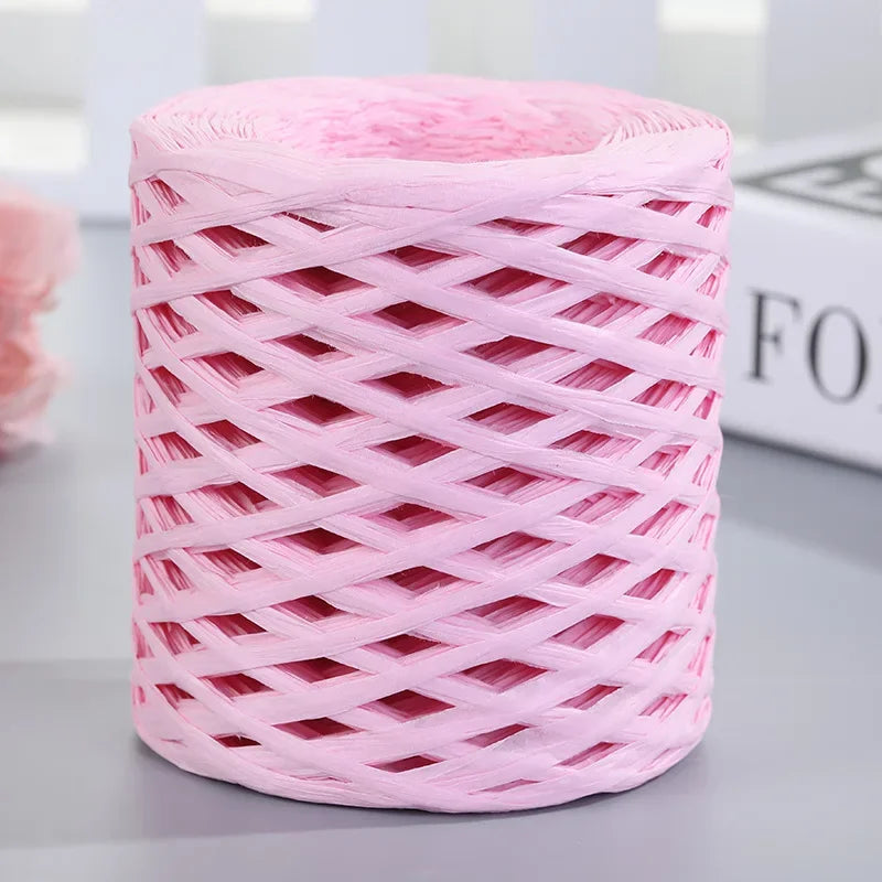 Natural Raffia Straw Yarn