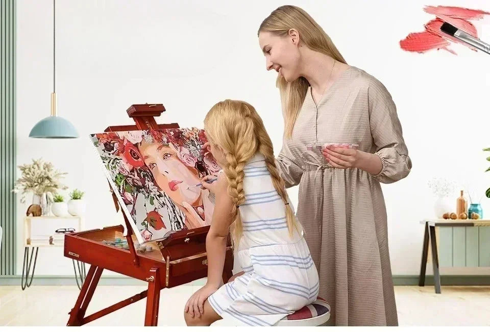 Disney Stitch Paint by Numbers – Frameless Cartoon Wall Art for Home & Bedroom