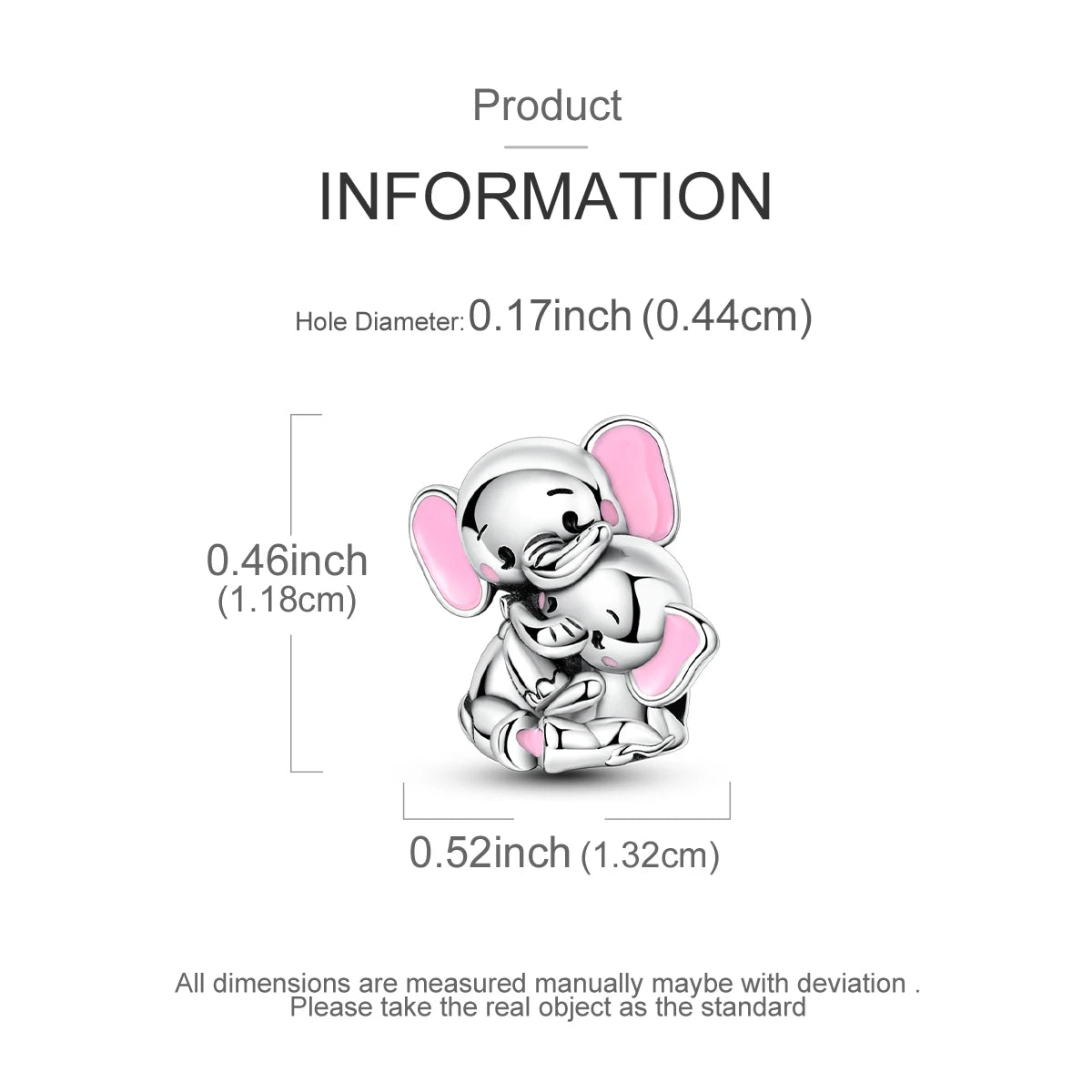 925 Sterling Silver Pink Ballet Girl Pendant – DIY Jewelry Charm for Bracelet & Necklace