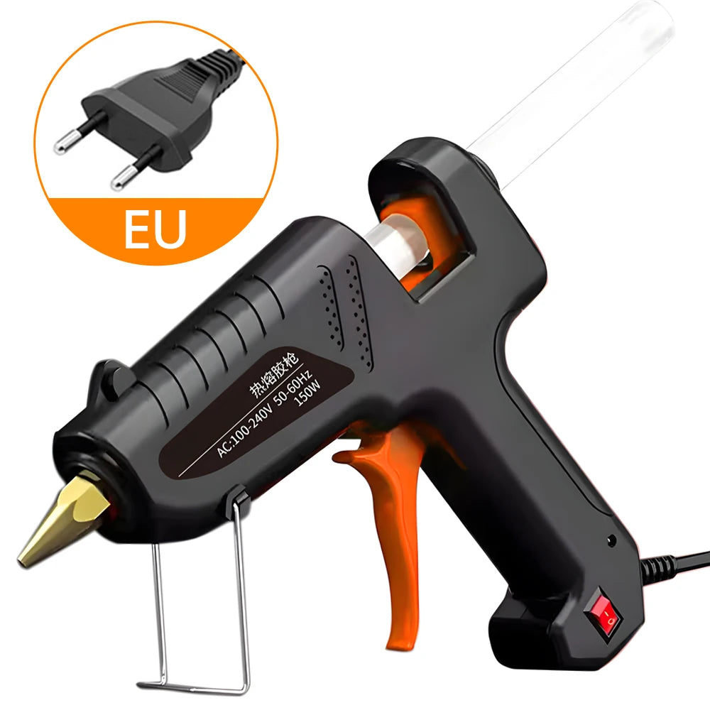 Hot Melt Glue Gun 11mm Glue Sticks Industrial DIY Electrothermal Glue Gun Heat Temperature Thermo Electric Gun Repair Tools