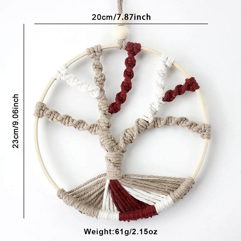 Bohemian Life Tree Wall Hanging DIY Weaving Kit