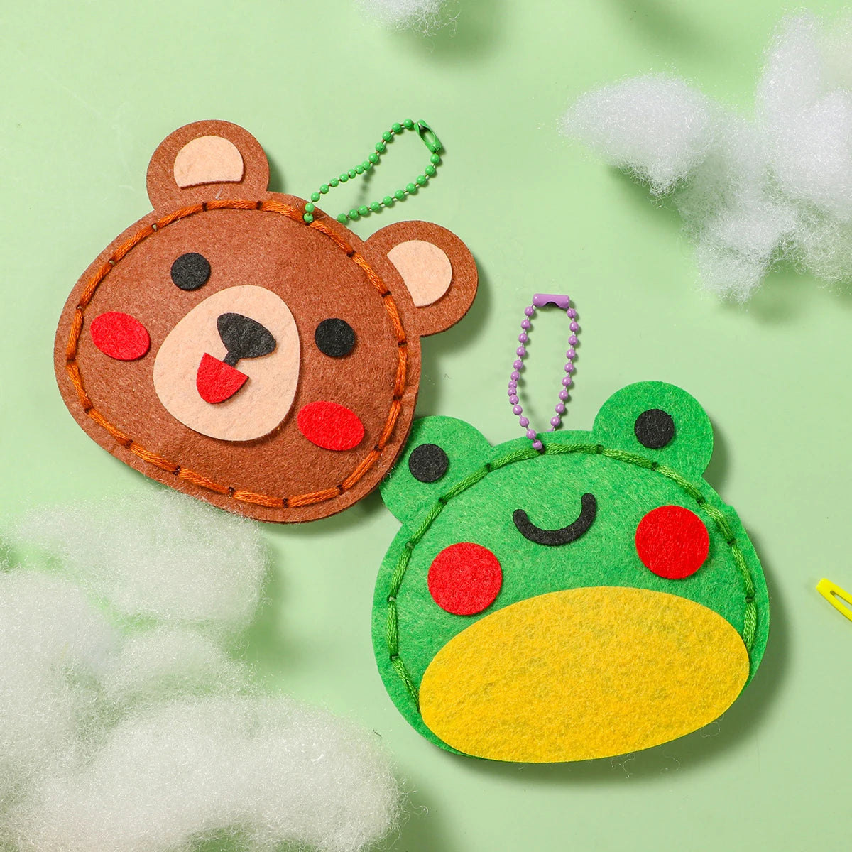 8-Piece Forest Animal DIY Sewing Kit – Beginner-Friendly