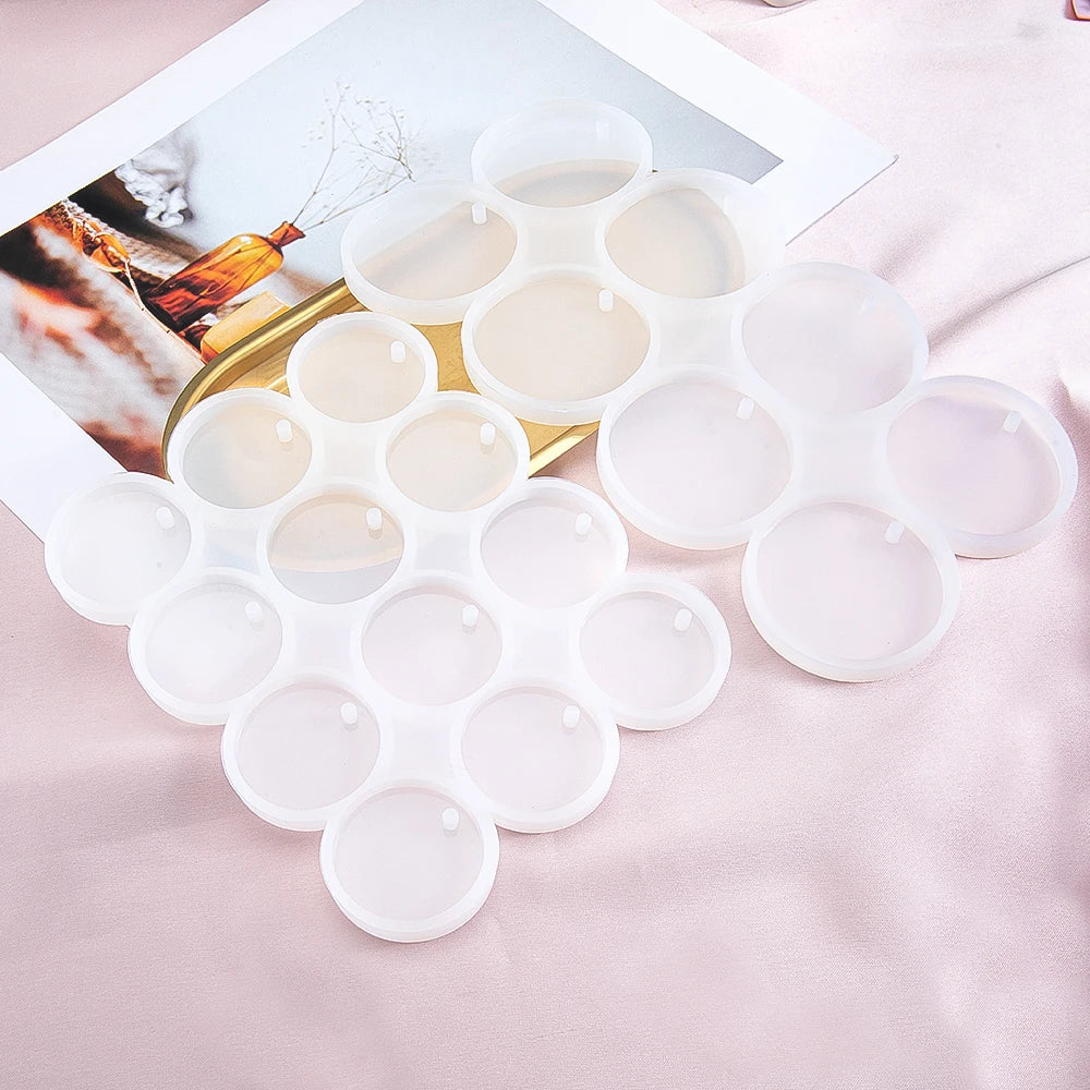 Round & Oval Silicone Mold – DIY Resin Jewelry Making