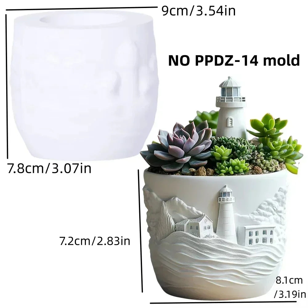 Plant Pot Resin Mold