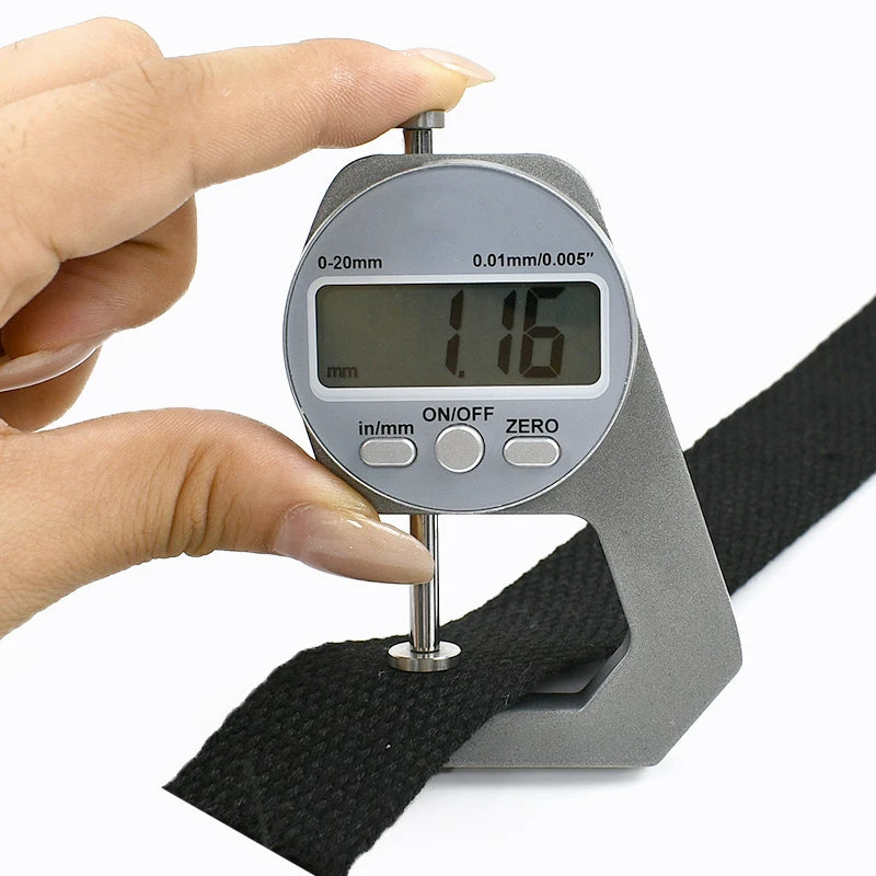 4M Cotton Webbing Tape – 1.3mm Thick Strap for Bags, Belts & DIY Sewing (20–50mm)