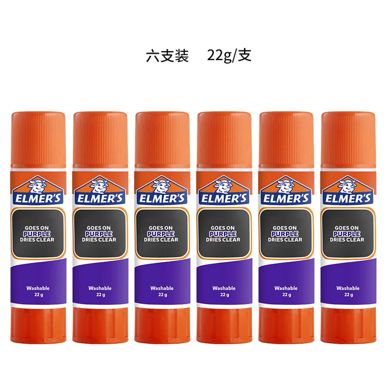 Elmer's Transparent Solid Glue Stick Color-changing Glue, Washable, Suitable for Handcraft DIY, Cosplay,Eyebrow Shaping