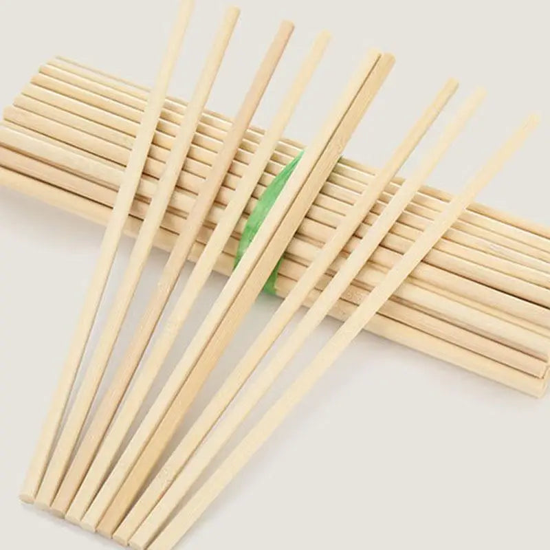 4–8mm Round Bamboo Wooden Sticks – DIY Craft & Woodworking (20/30cm)