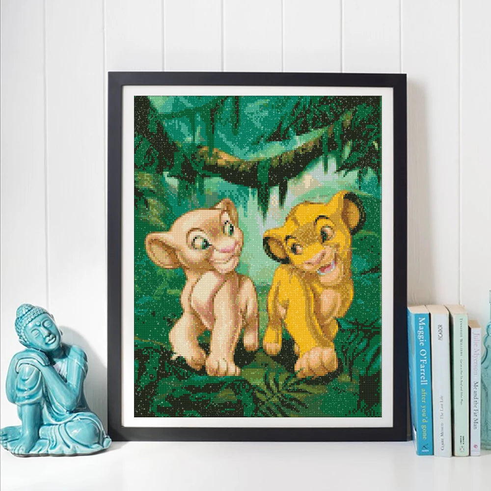 Snow White Diamond Painting Kit – DIY Rhinestone Embroidery Art