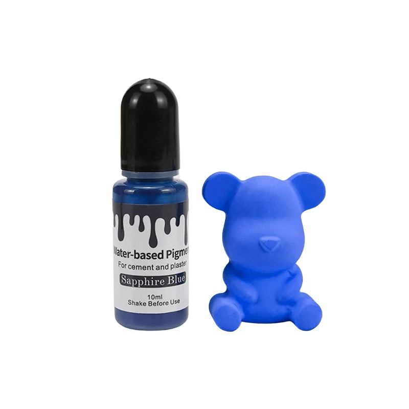 24-Color Water-Based Gypsum Pigment Set – DIY Plaster & Pottery Dye