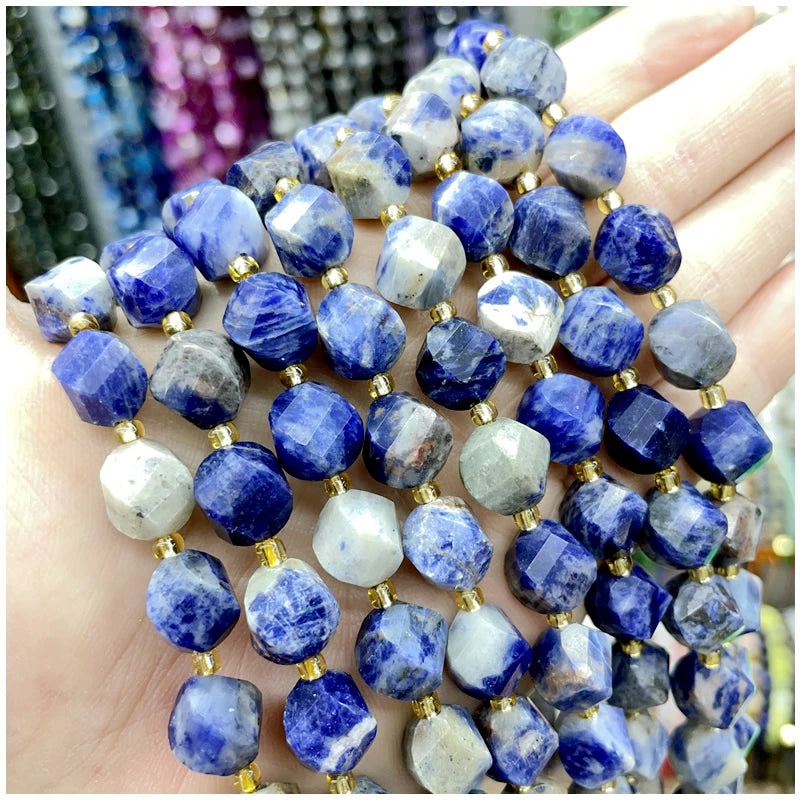 Natural Amethyst, Tiger Eye & Agate S-Shaped Gemstone Beads – DIY Jewelry Supplies