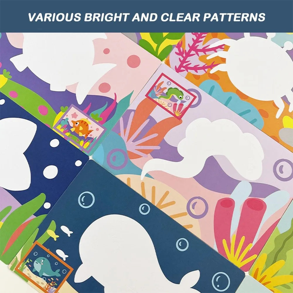 DIY Sand Art Drawing Set for Kids – Educational Coloring Toy