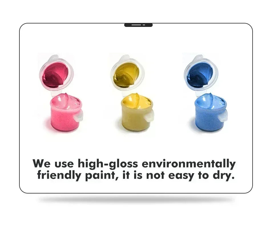 Disney Stitch Paint by Numbers – Frameless Cartoon Wall Art for Home & Bedroom