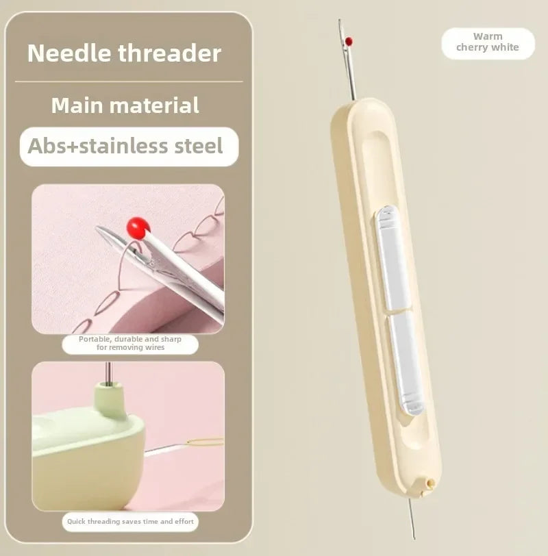 2 In 1 Needle Threader and Seam Ripper Tool