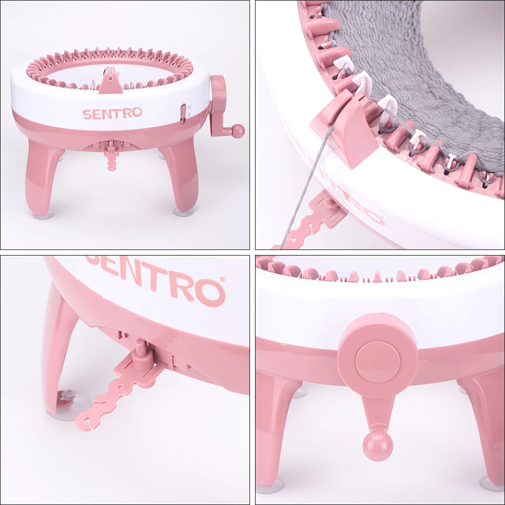 Sentro 40-Needle Knitting Machine – DIY Hand Knitting Kit