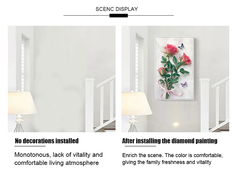 Snow White Diamond Painting Kit – DIY Rhinestone Embroidery Art